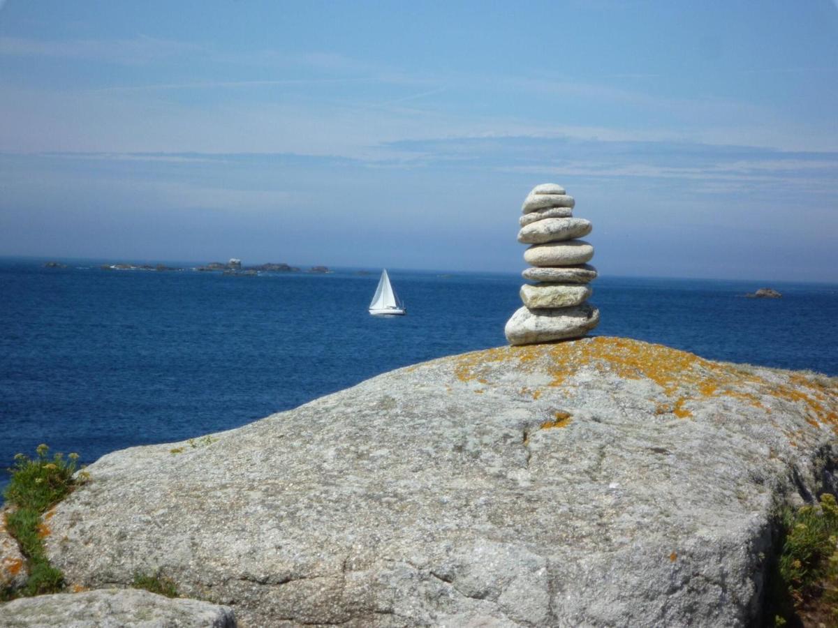 Natural Stone House Close To The Sea, Lannilis Exterior foto