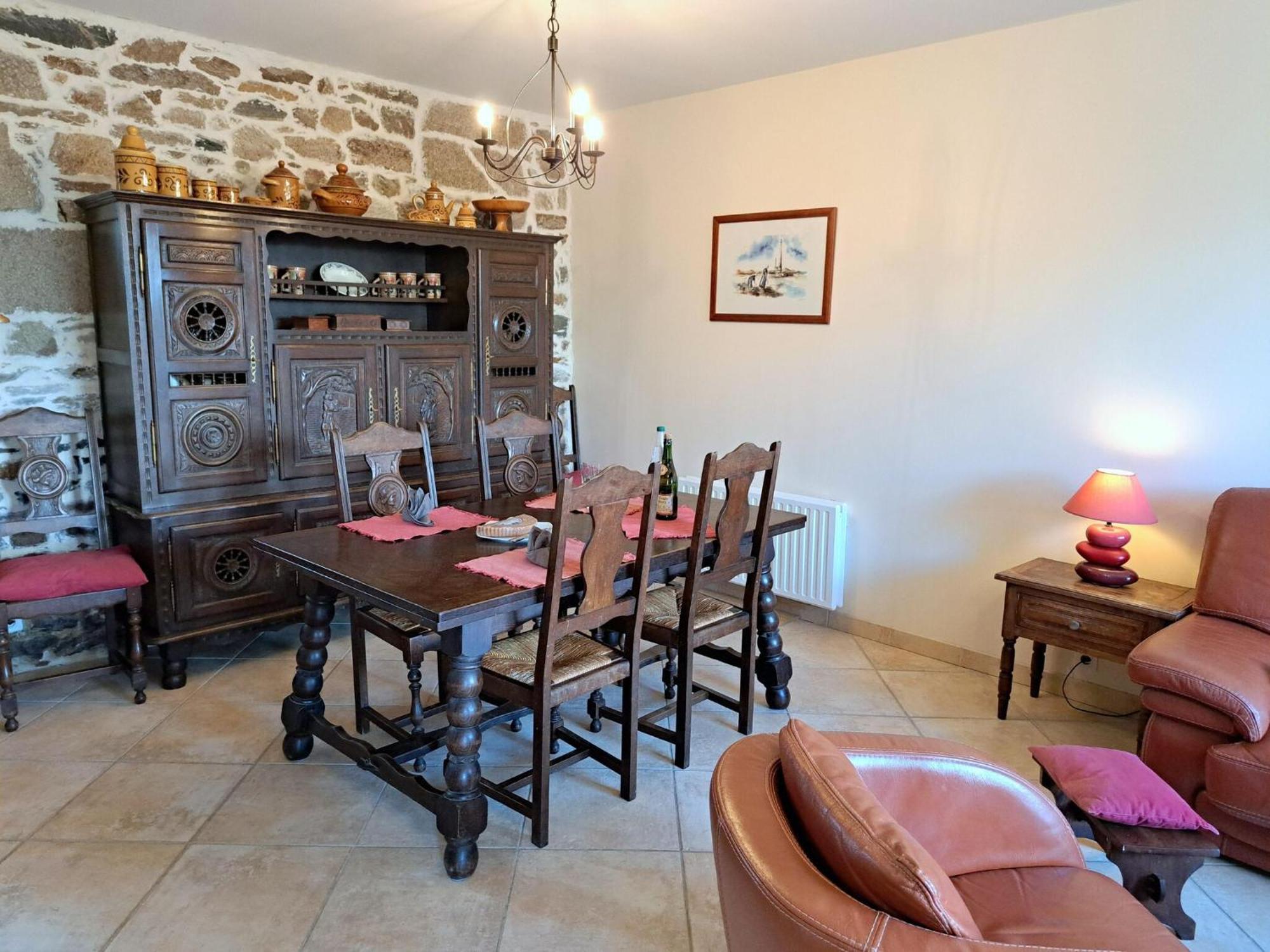 Natural Stone House Close To The Sea, Lannilis Exterior foto